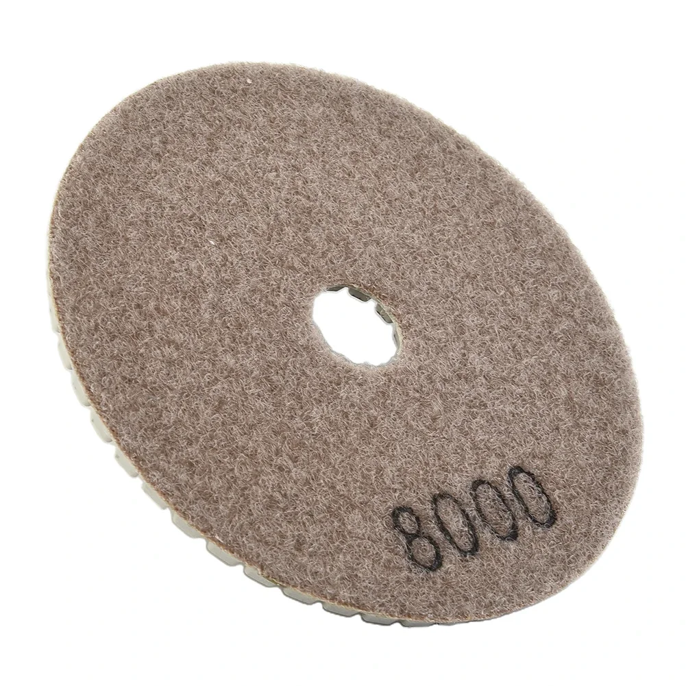 Diamond Polishing Pads 4inch Wet/Dry Granite Concrete Marble Glass Stone Sanding Ceramic Tile Trimming Polishing Disc