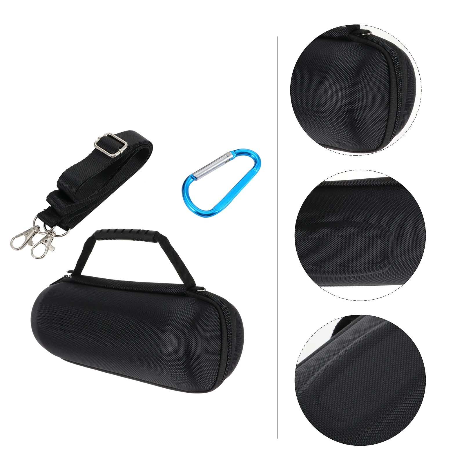 

Portable Audio Storage Bag Carrying Case for Speaker Chic Holder Oxford Cloth Household Protective Shell Container