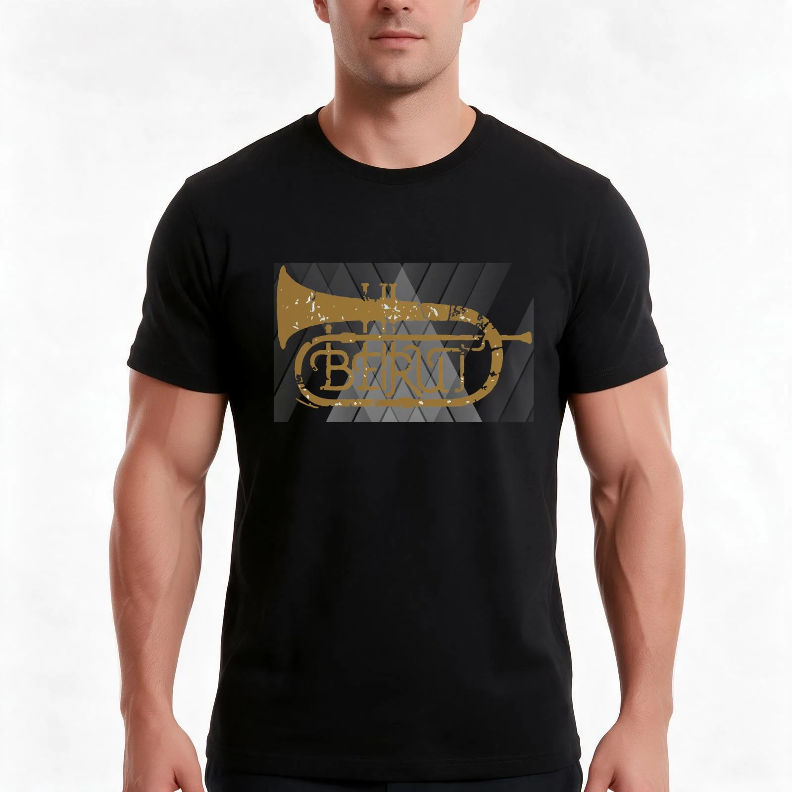 Beirut: Vagabond - U.S T-Shirt Summer Casual Cotton Tee Oversized Streetwear Tops Vintage Graphic Print Unisex Men Women