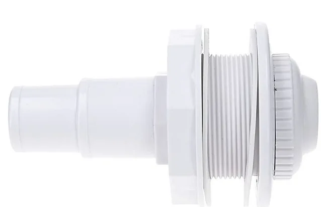 Pool Wall Nozzle 1 5 Inch Massage Jet Bull Eye Nozzle For Swimming Pool SPA Hot Tub Water Return Fitting Plastic Mount Bracket
