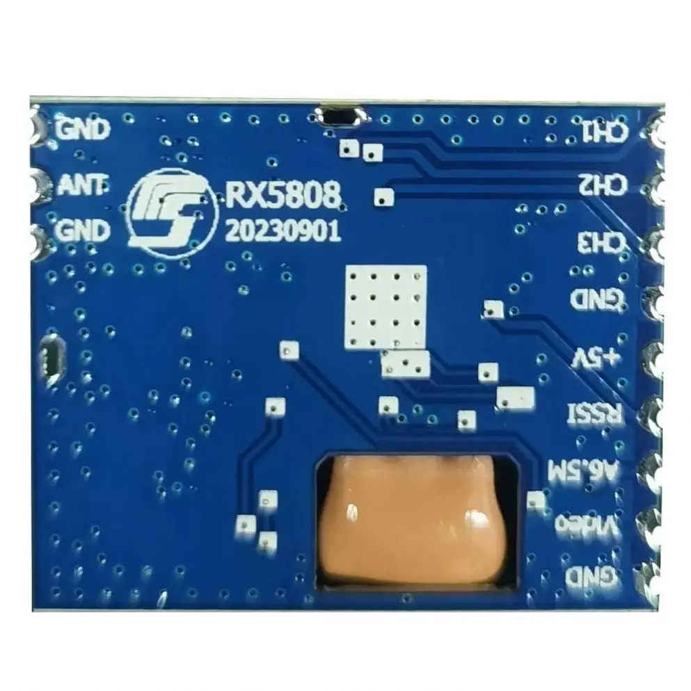 

2025 hot sale 5.8G wireless audio and video receiving module RX5808 Receiving and transmitting module SPI control