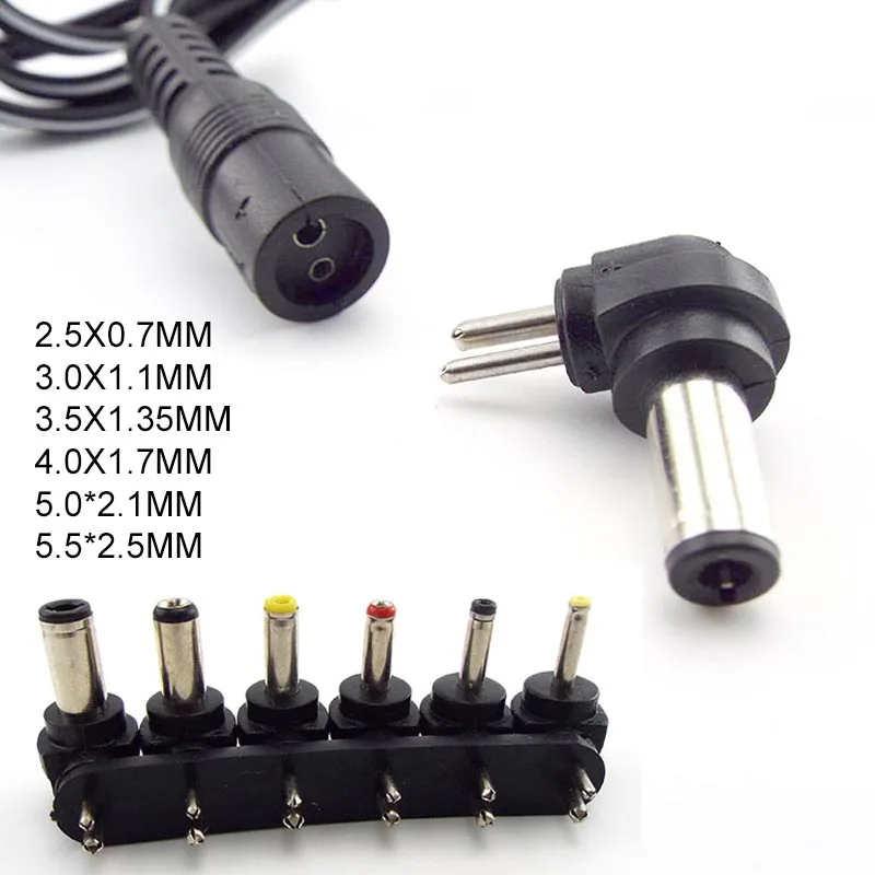 Wechselstrom 240-4,5 V bis Gleichstrom 3V 7,5 V 5V 6V 2,5 V 9V 12V 2A A Netzteil Adapter Universal-Ladegerät für LED-Lichtst reifen CCTV