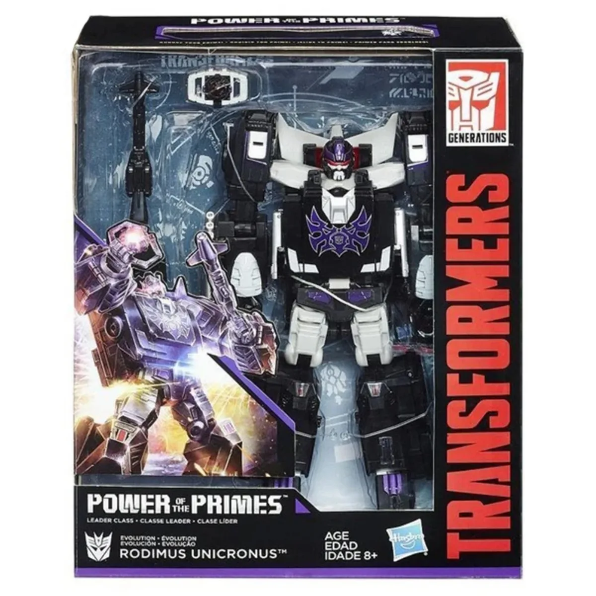 【In Stock】Hasbro Transformers Power of The Primes Rodimus Unicronus Leader Class Original Action Figure Model Toy Collection