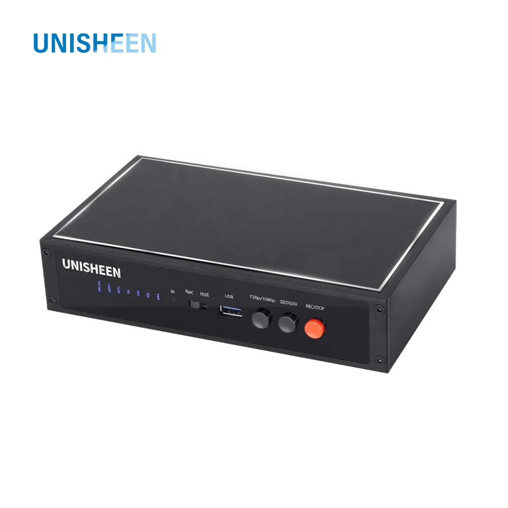 

2025 UNISHEEN UR450 Standalone Endoscope Camera 1080P 720p SDI DVI CVBS S-video HDMI Video Grabber Capture Box Recorder