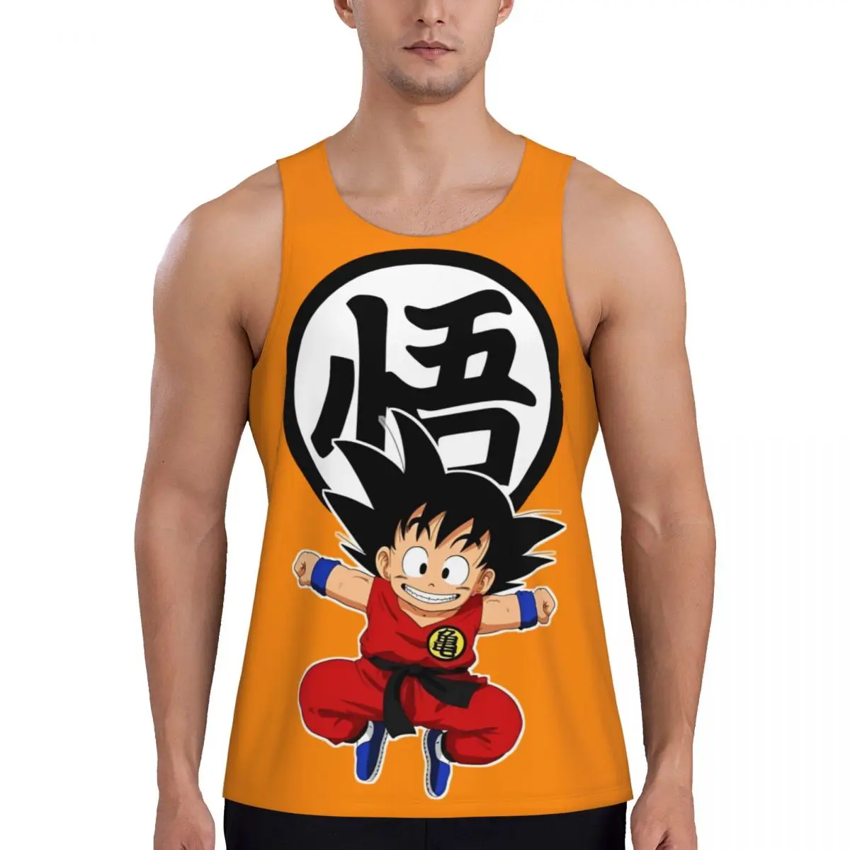 

Dragon Ball Z бодибилдинг быстросохнущая майка с мышцами мужской жилет мужская майка без рукавов Goku DBZ аниме тренажерный зал фитнес спортивная одежда