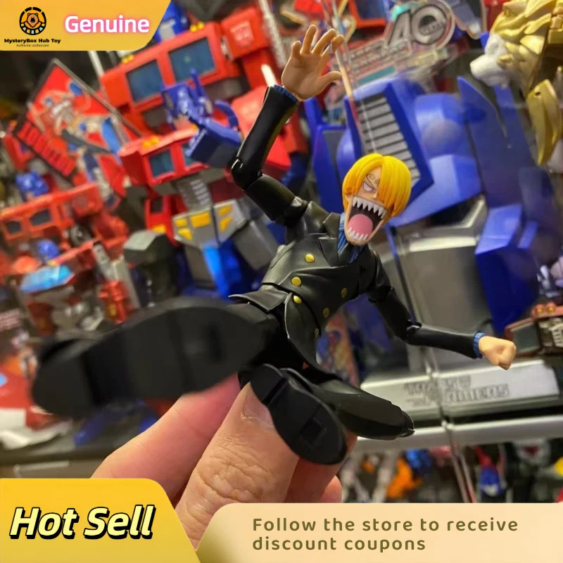 

Высококачественная аниме-фигурка Bandai One Piece S.H.Figuarts Sanji - Romance Dawn, коллекционная модель, игрушка, подарок, оригинал, в наличии