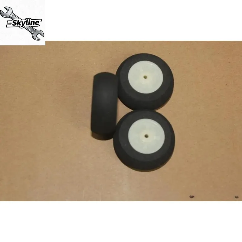 5pcs 45mm*17mm or 50mm*17mm Foam Rubber or Plastic EVA Wheel for RC Airplane Plane Model Hobby part Landing Gear Part DIY Models
