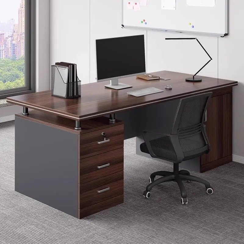 Funky Universal Office Desk Modern Aesthetic Designer Luxury European Office Desk Decoration Escritorio Oficina Trendy Furniture