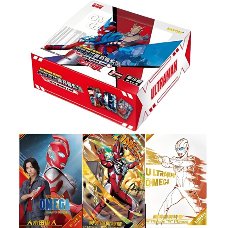 

KAYOU Official Genuine Ultraman Cards Deluxe Edition Vol.42 Zero Zett Ogilvy Jia Collection Card Anime Peripheral Gift Toys