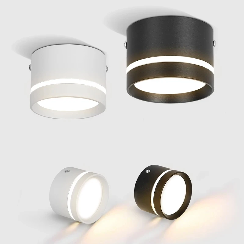 Simple Trimless Surface Mounted Highlight 5W 10W 15W Light Led Cob Downlight Adjust Down Lights Design/Led Downlight/Downlight