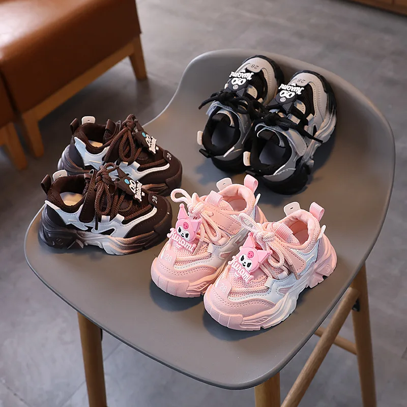 

Girls Boys Toddler Spring Autumn New Sneakers Fashion Versatile Kids Casual Shoes Soft Soled Breathable Children's Sports Shoes