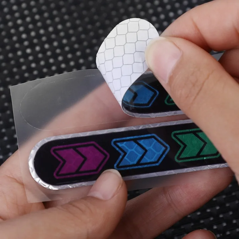 10-2PCS Warning Reflective Sticker Reflective Car Door Sticker Safety Strips Tape for Night Riding Walking Car Helmet Decoration