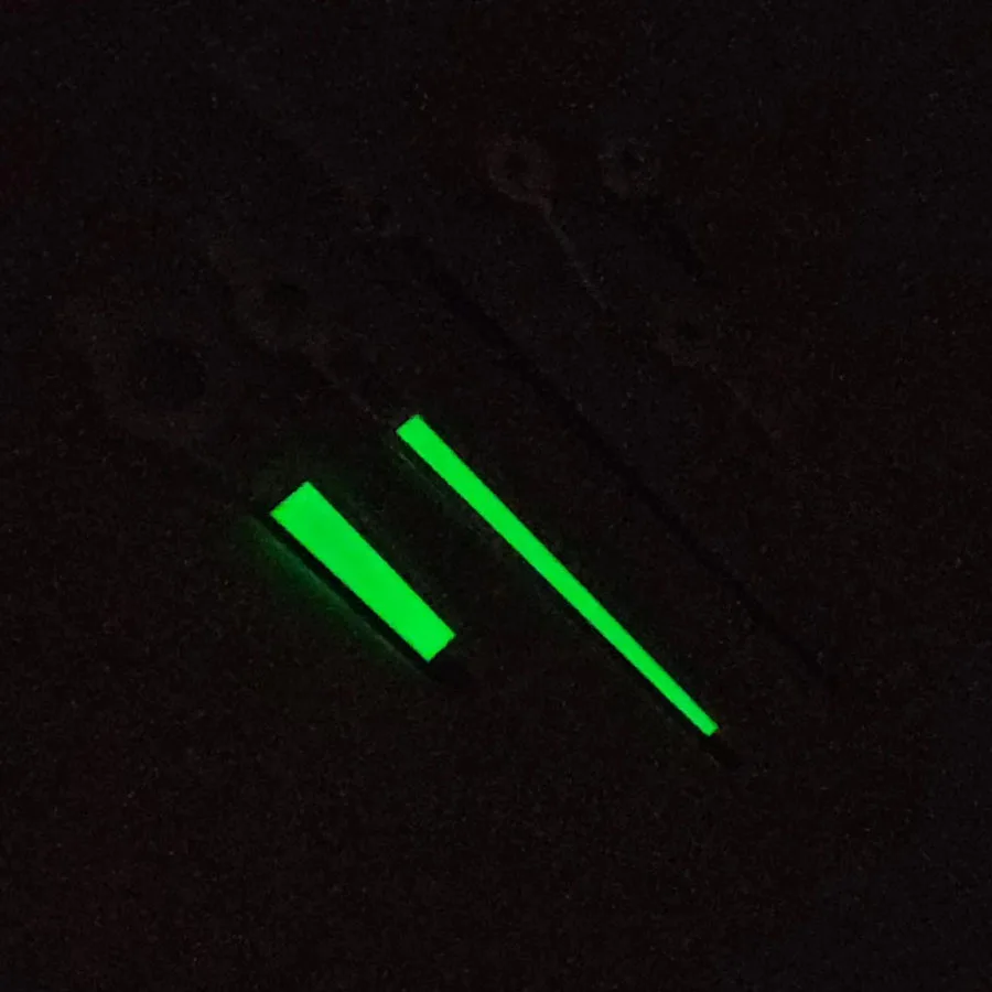 VK63 manecillas luminosas verdes, accesorios de mano para reloj con 6 manos solo para movimientos de cuarzo VK63