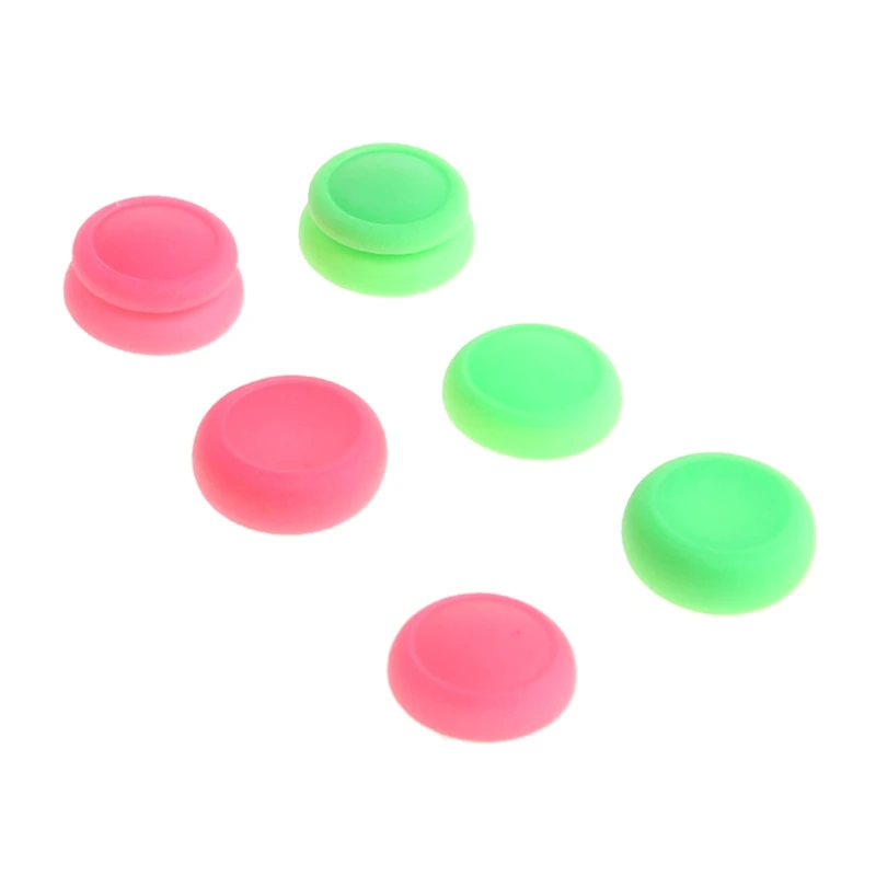 6 pezzi copertura per impugnatura per levetta in silicone controller copertura per levetta analogica joystick protettivo per per