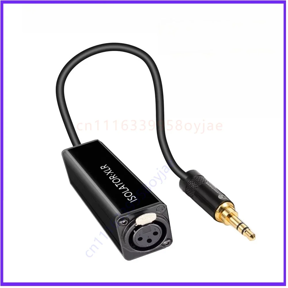 for 6.35 Professional Audio Line Isolator Noise Reduction Audio Isolator Audio Removal Noise Noise Current Sound Muffler