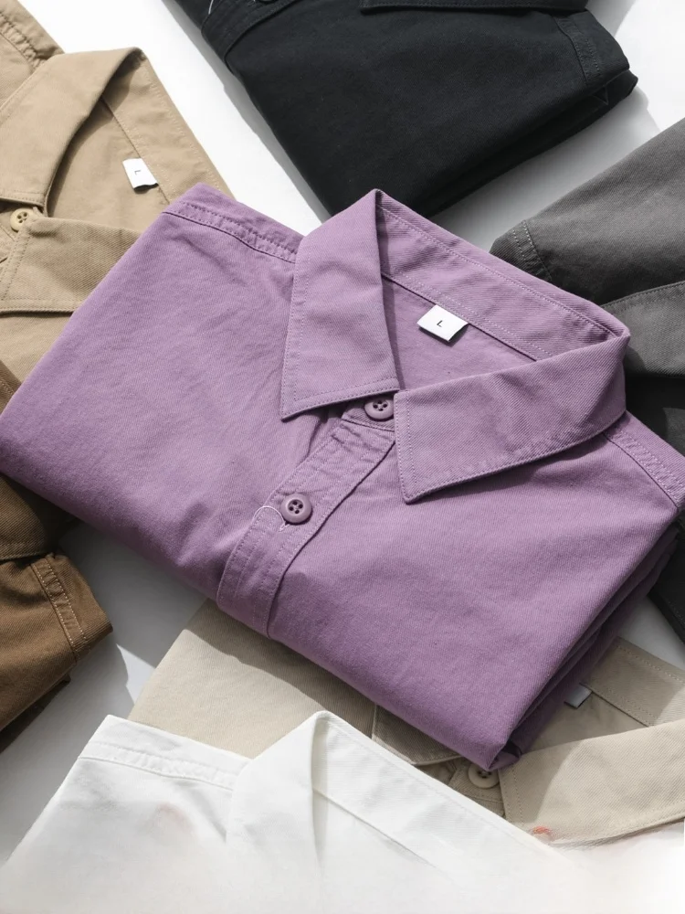 

Кртсманип Куали! Полностью хлопковая ткань! Осенняя мужская повседневная рабочая одежда: универсальная, износостойкая, с длинными рукавами