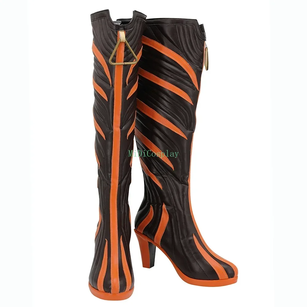 Apex legends Loba Andrade Cosplay Boots Customized High Heel Shoes