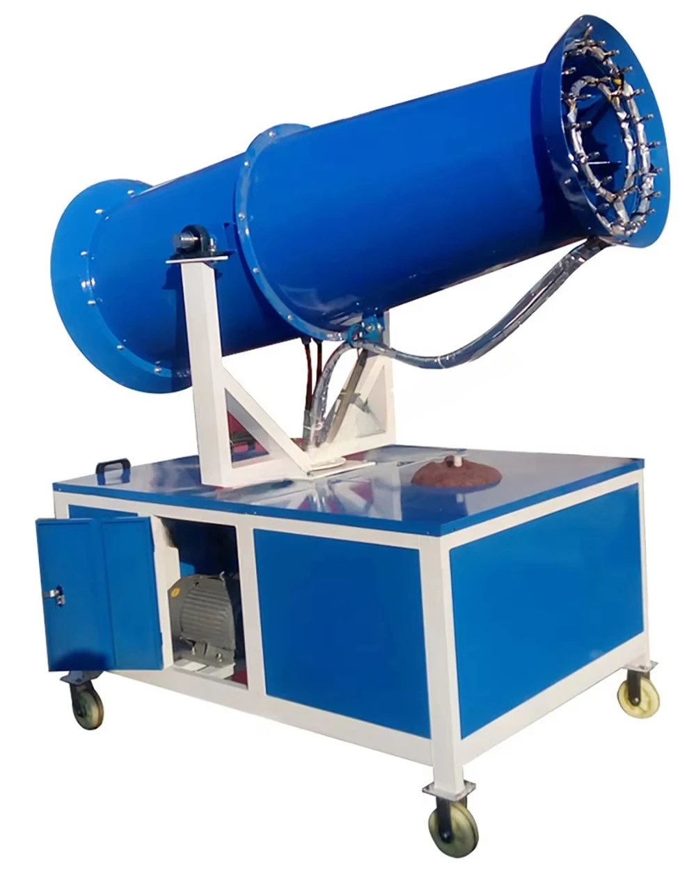 Dust Control Misting System Fog Machine Electric Fine Mist Spray Pump Fog Cannon for Dumping Ground Landfill