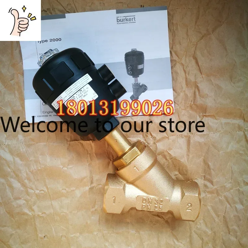 

2026.4German Baode 2000 Pneumatic Angle Seat Valve 00001249DN32