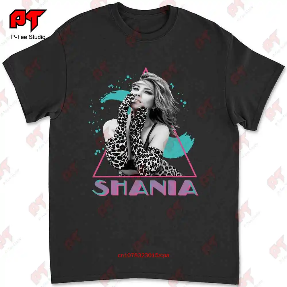 Shania Twain Throwback Neon T-shirt 447F