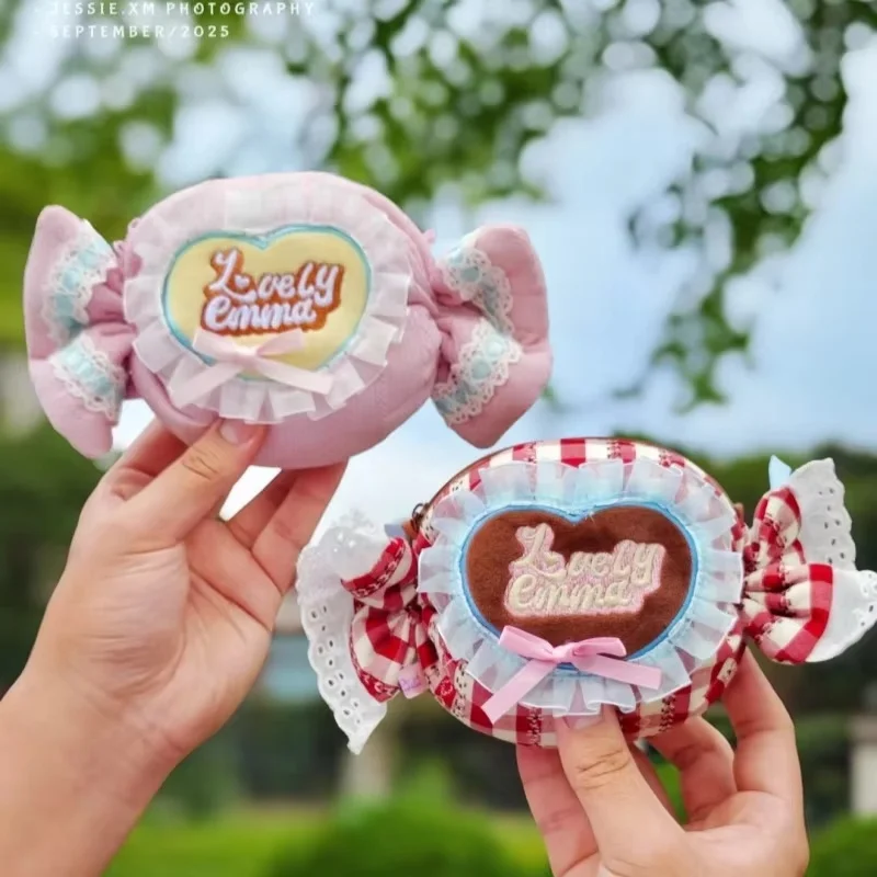 オリジナルブラインドボックス ラブリーエマ キャンディハウスシリーズ ミステリーサプライズボックス キュートなプラスチック製フェイスドール クロスボディバッグ おもちゃ クリスマスギフト