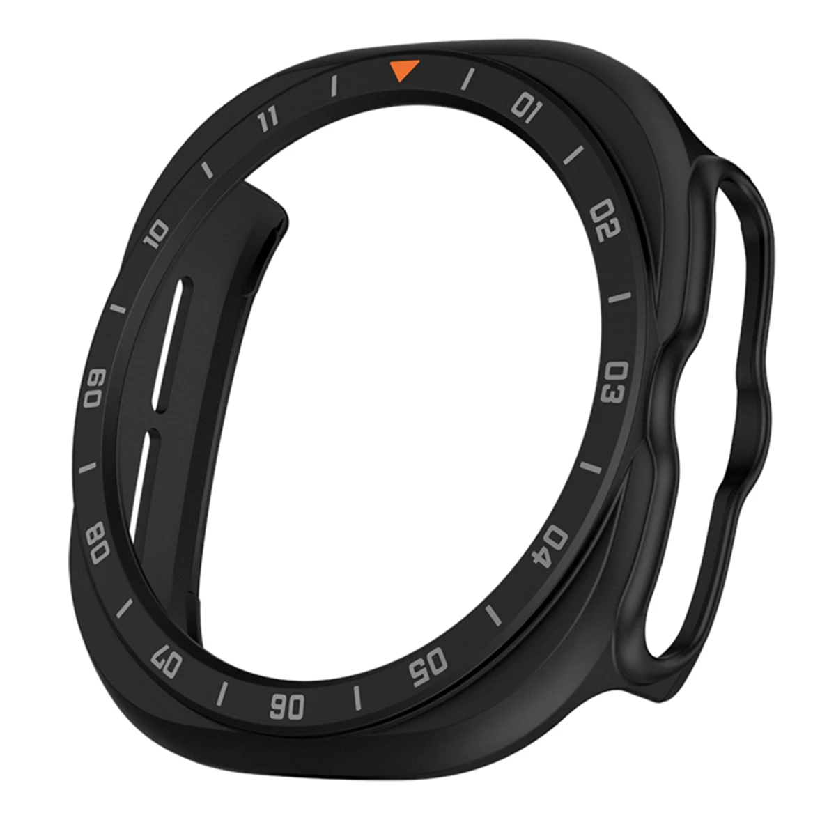 Schutzhülle aus gehärtetem Glas für Samsung Galaxy Watch Ultra 2 47mm, Robuster Stoßfänger-Rahmen für Galaxy Ultra 2 Schutzgehäuse