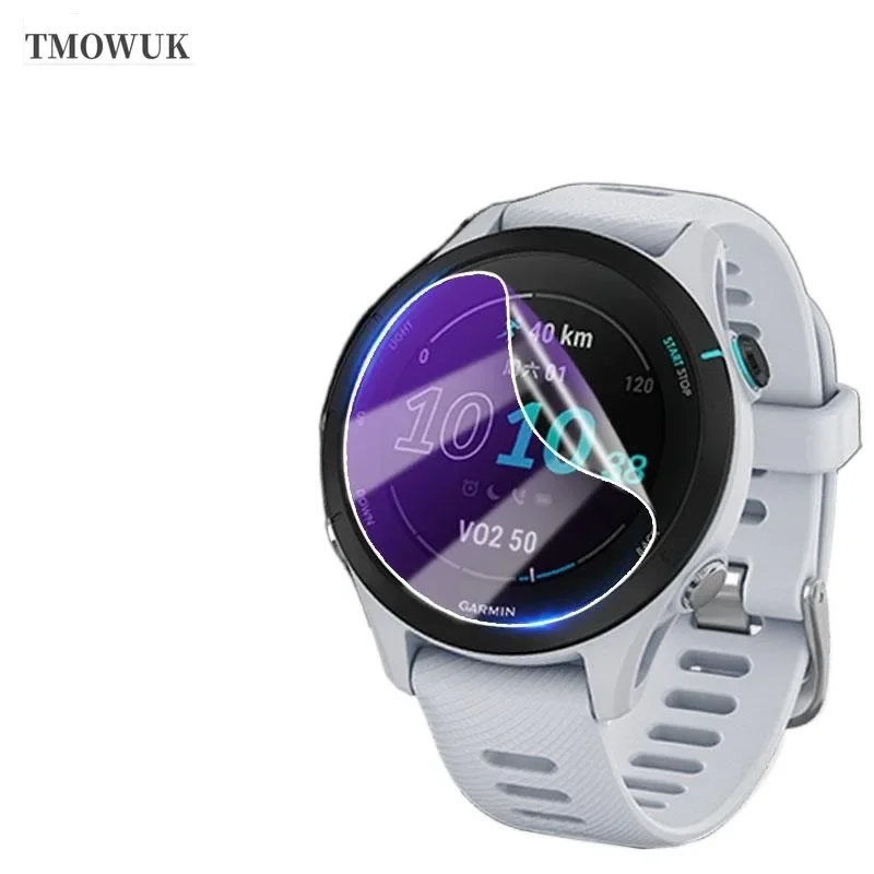 Untuk Garmin Forerunner 45 55 158 220 235 245 255 255S 620 635 Pelindung Layar Film Hidrogel TPU Lembut HD Jam Tangan Antigores Bening