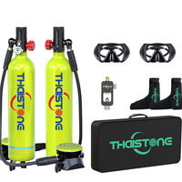 Portable Scuba Diving Tank, 1L, Underwater Professional Diving Equipment, Snorkeling  Oxygen Cylinder, 15-25 Minutes