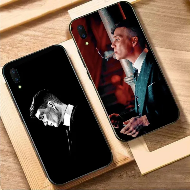 Tommy Shelby Mobile Cell Phone Case for Huawei Mate 40 30 20 10 Pro Lite Nova 9 8 5T Y7p Y7 Black Soft Phone Cover Funda