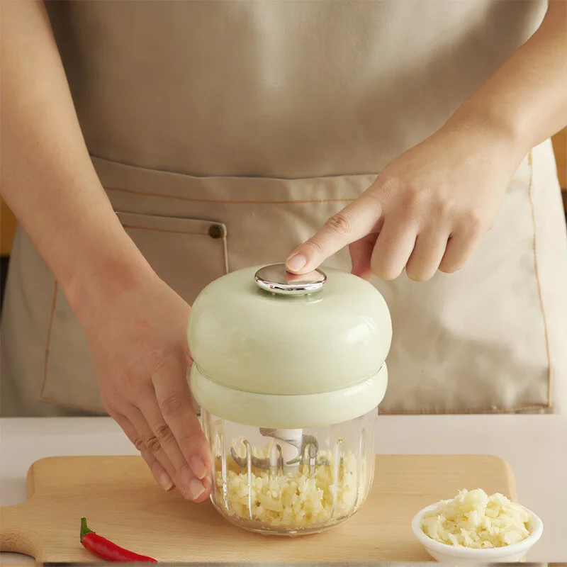 

Electric Soufflé Multifunctional Food Chopper Wireless Garlic Ginger Mincer Baby Food Processor Meat Grinder Kitchen Blender