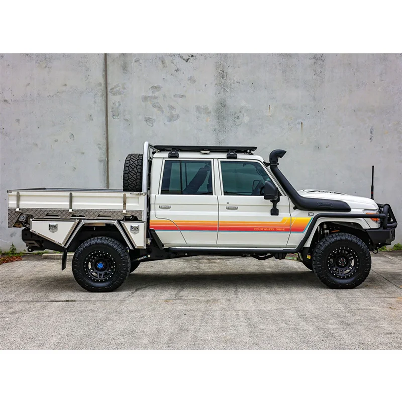 Car Vinyl Stickers LIMITED-EDITION RENMARK BODY STRIPES FOR TOYOTA LAND CRUISER J79-SERIES (DUAL-CAB)