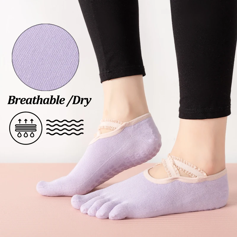 Calzini Antiscivolo da Donna p - Medias Para Pilates Y Yoga recensione e prezzo