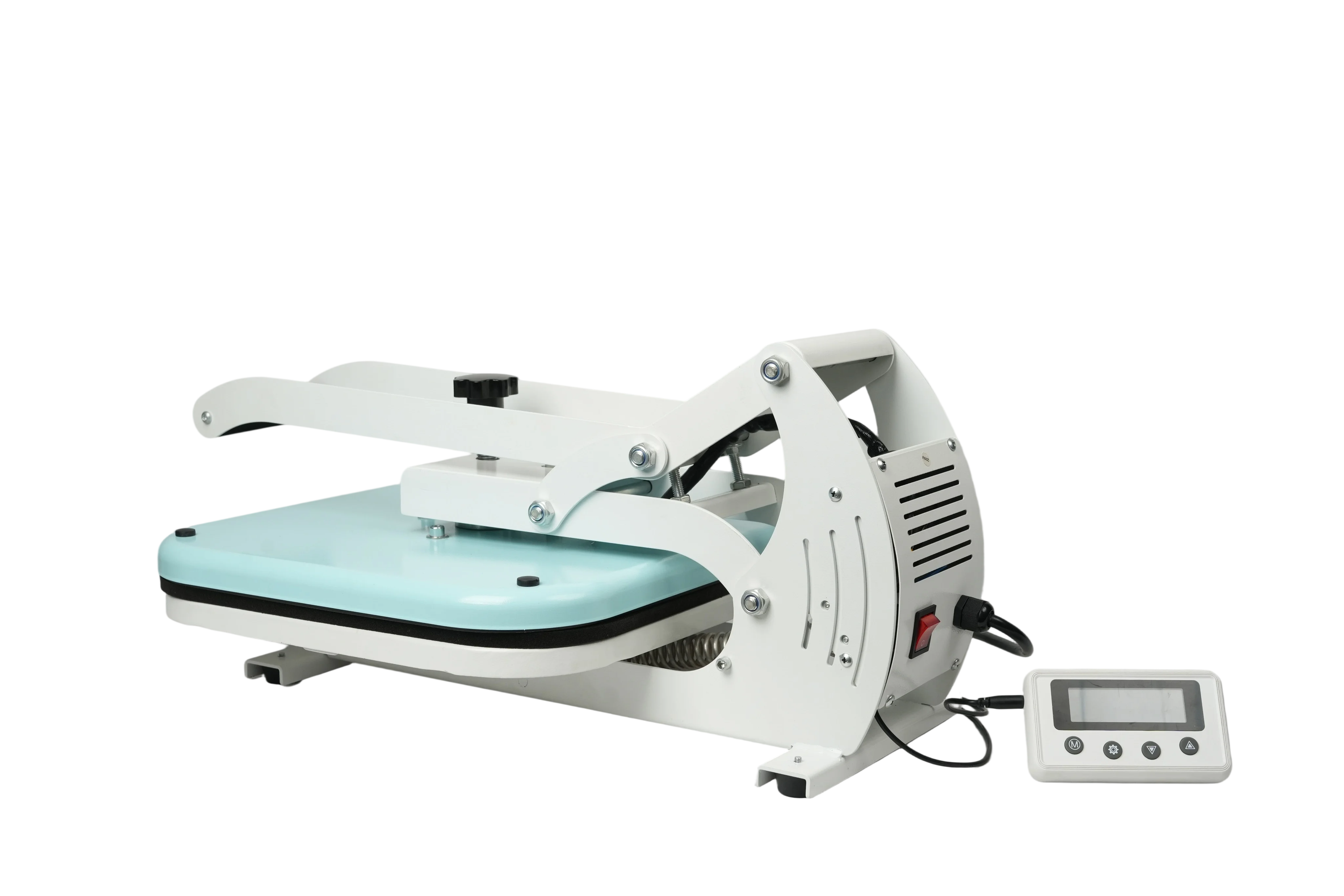 38x38 Cm Heat Press Machine With Separately Controller Flexible Operation And Easy Maintenance For T Shirt Printing