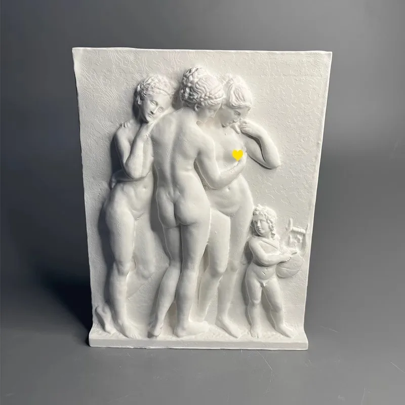 كيوبيد آلهة الجبس النحت زخرفة غرفة المعيشة دراسة مكتب الديكور الملاك تمثال ديكور المنزل الأوروبي هدية عيد ميلاد