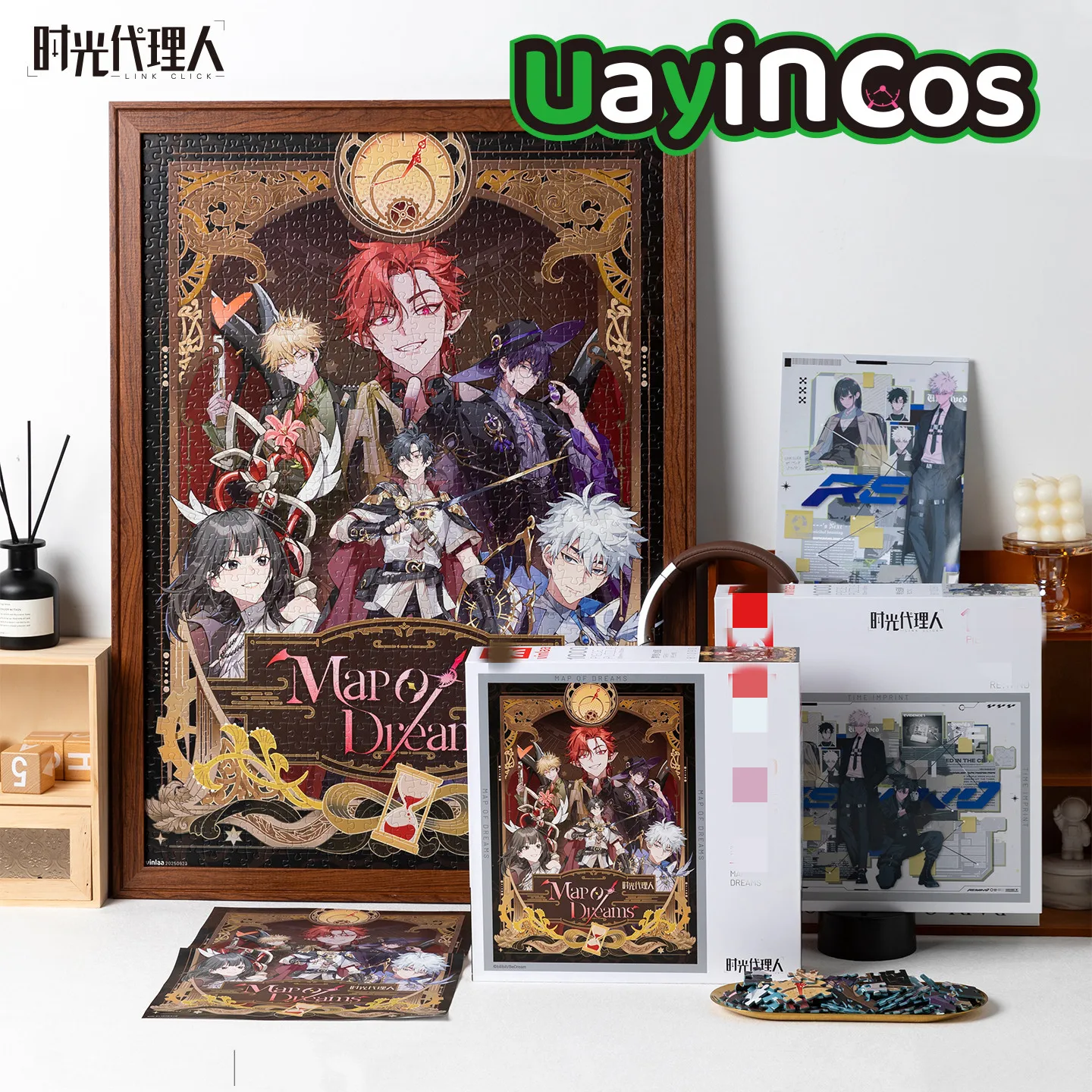 

В наличии оригинальные ссылки Click 1000 шт. головоломка Lucas Vein Charles Family интерактивная игра головоломка орнамент игрушки аниме