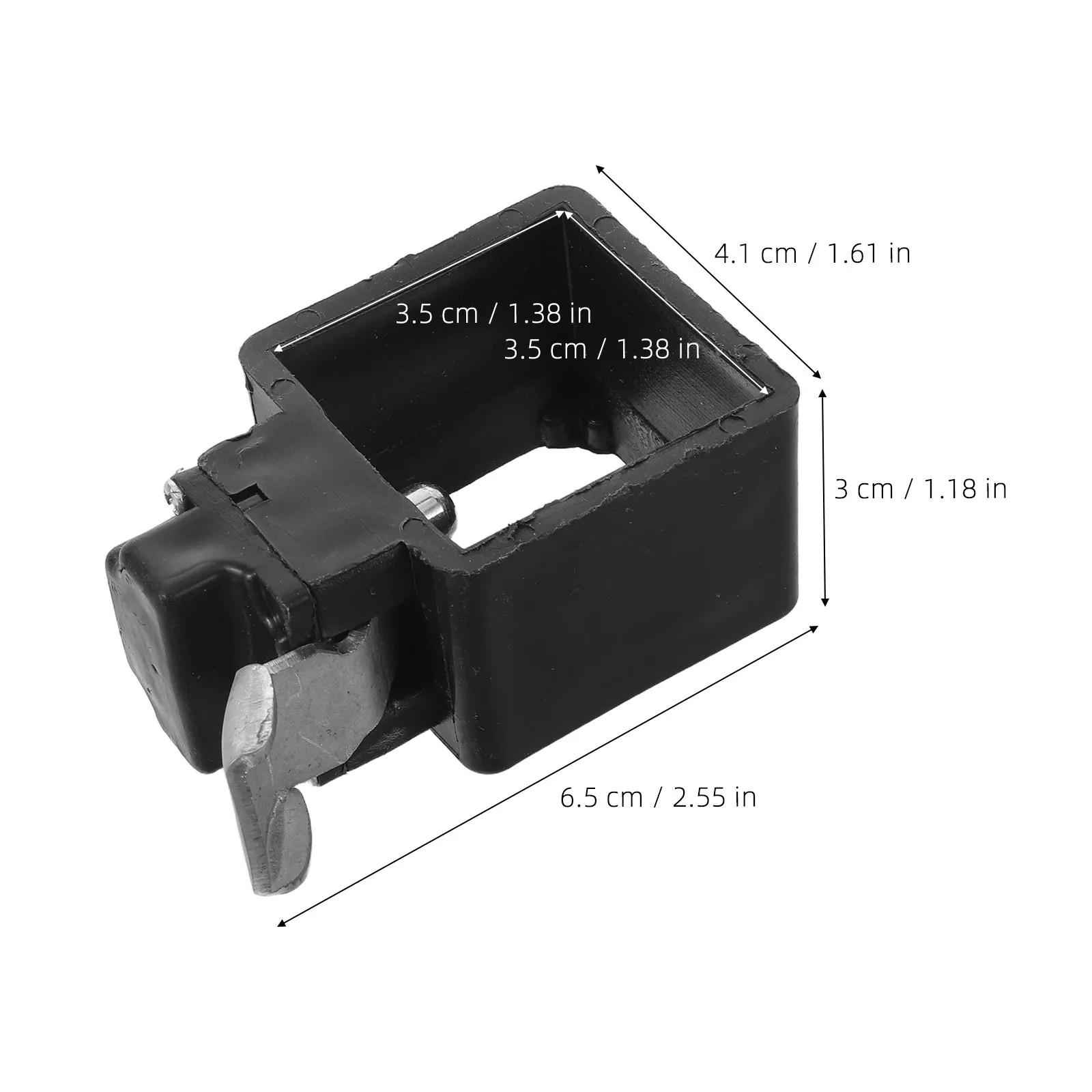 3.5cm Square Patio Umbrella Pole Clip Canopy Replacement Latch Pop Up Canopy Latch Tent Gazebo Replacement Hardware