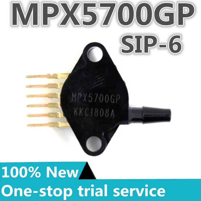 

1-20pcs %New stock MPX5700GP SIP-6 exhaust pressure gauge 101.53PSI (700kPa) 406.11PSI (2800kPa) temperature compensation