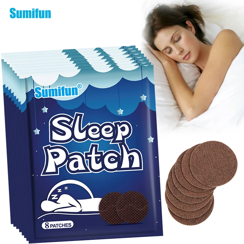 

8/40/64/80pcs Insomnia Stickers Herbal Medical Help Sleeping Patch Neurasthenia Soothing Sleep Aid Plaster Improve Sleep Quality