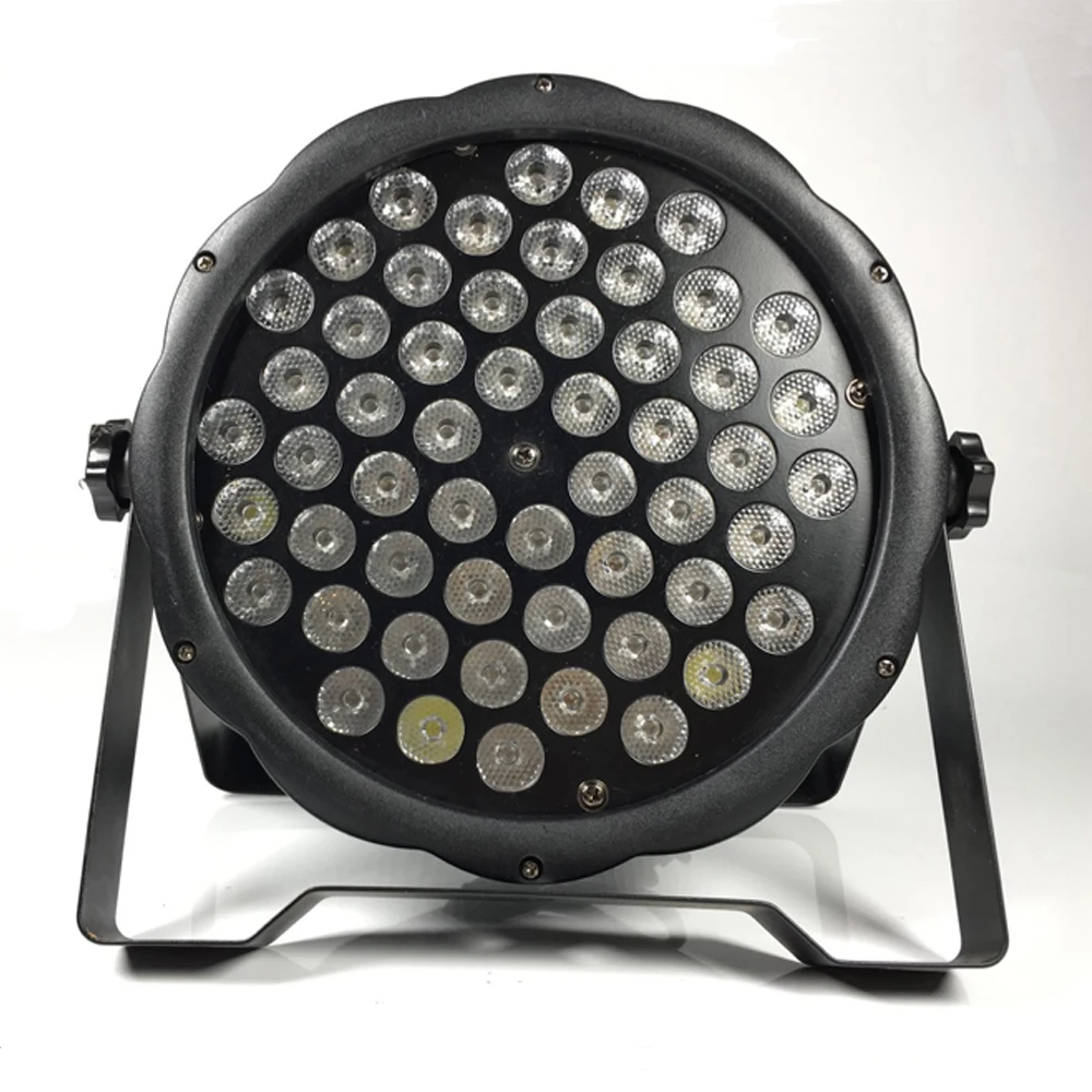 

High quality led light par 54*3w RGB flat par stage light cob par for home party lighting