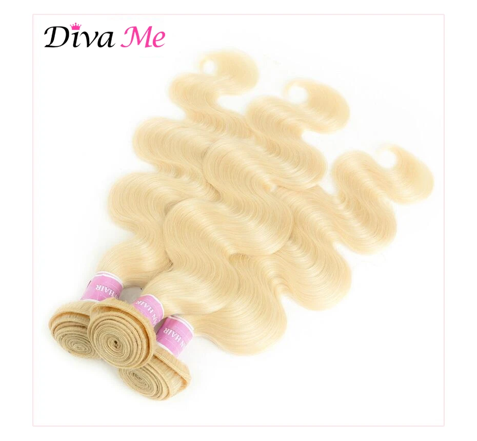 30 32 34 36 38 Zoll Lange Haarverlängerungen Echthaar-Bündel 613 Blond Glattes Haar Remy Brasilianische Body Wave 1 Bündel-Set – Detail 7