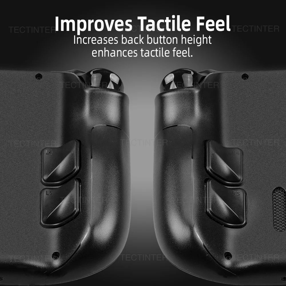 for Steam Deck Back Button Enhancement Set Non-Slip Pad Grip Improvement Button Protective Kit for Steam Deck OLED Accessories - view 5