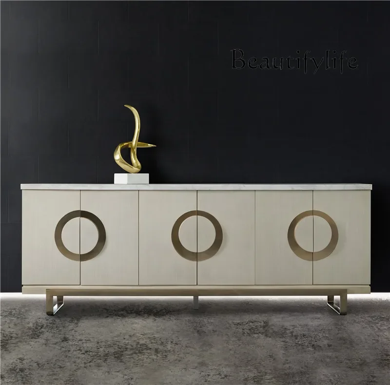 

АААмериканский кремовый ветер, ТВ-шкаф из массива дерева, бытовая гостиная, простой напольный аудиовизуальный шкаф