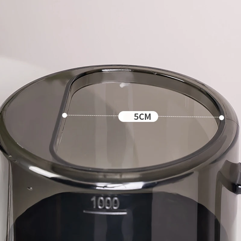 1L طويل الفم مسقاة البلاستيك النبات الرش بوعاء اكسسوارات المنزل الري العملي الزهور البستنة أدوات مقبض #5