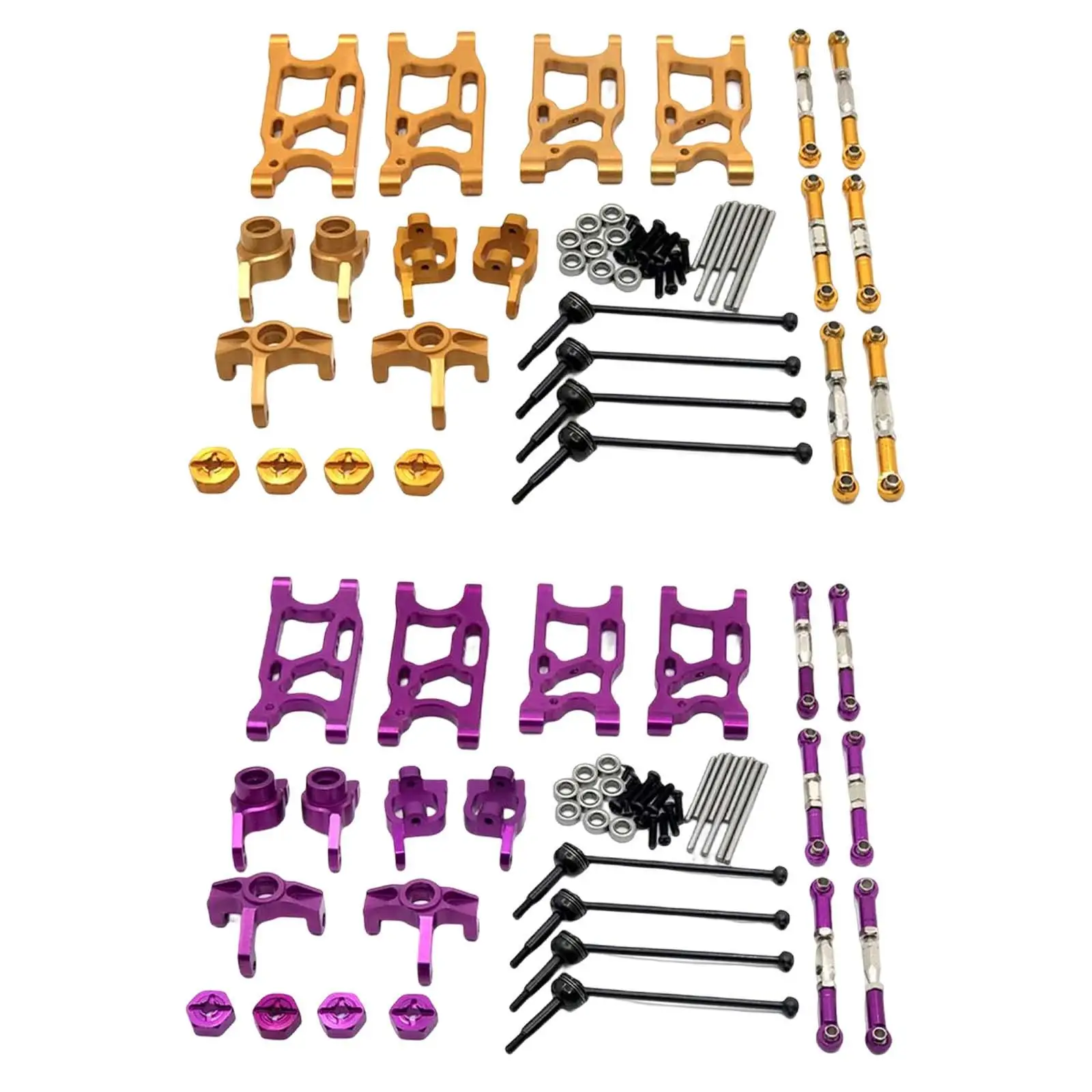 

1/14 Kit 12mm Coupler, Steering Cups,CVD, Front Rear ,Pull Rods for 144010 144002 124018 RC Car Spare Parts