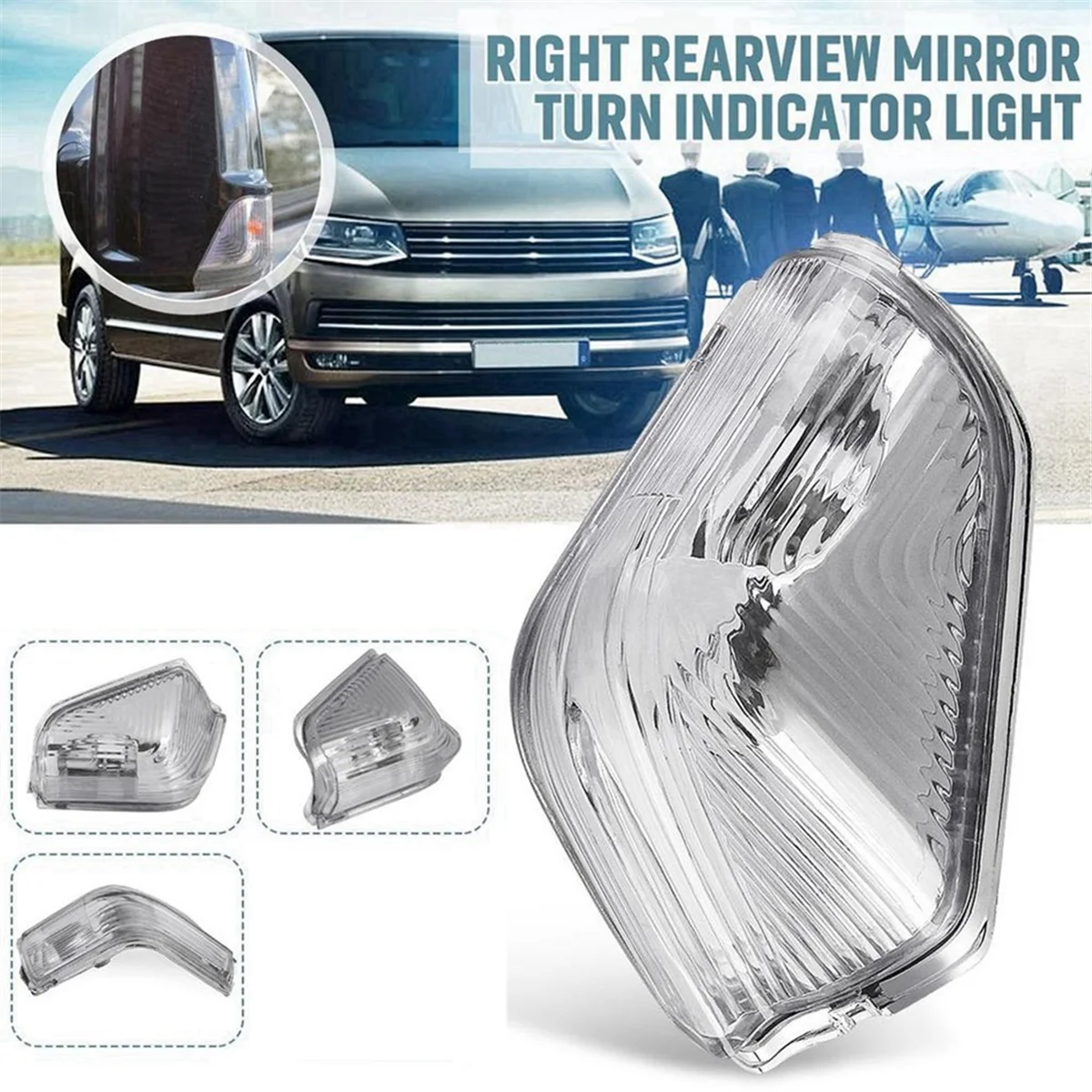 Rearview Mirror Signal Light Shell for Mercedes Sprinter Crafter 06-17 E0953049A E0953050A A0018228920 A0018229020