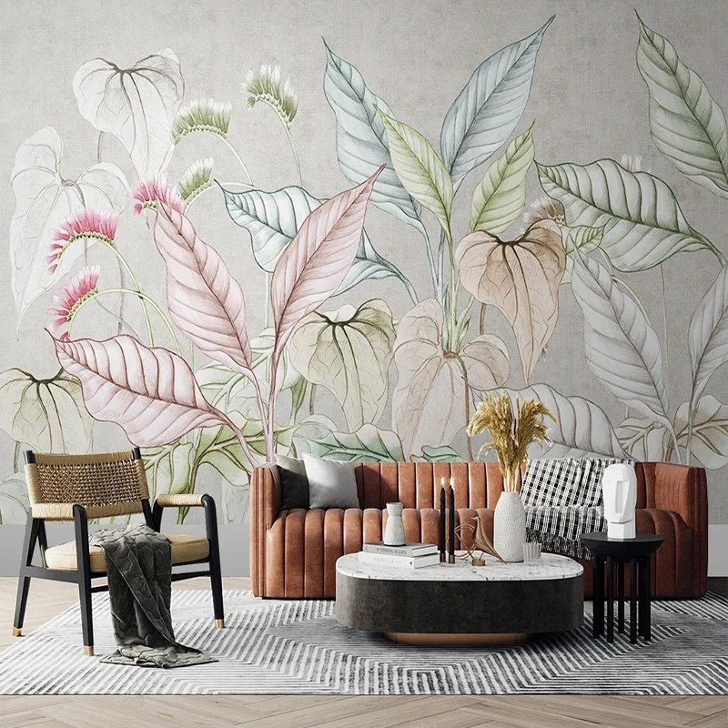 Custom 3D Photo Wallpaper American Garden Hot Green Plant Mural Living Room Bedroom Kids Room Wall Papers Home Decor 3D Fresco