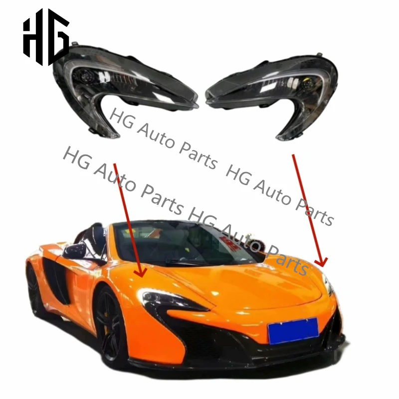 Modified Car Bumper Hood Headlights For Mclaren MP4-12C Upgrade To Front Car Headlights Exterior Accessories