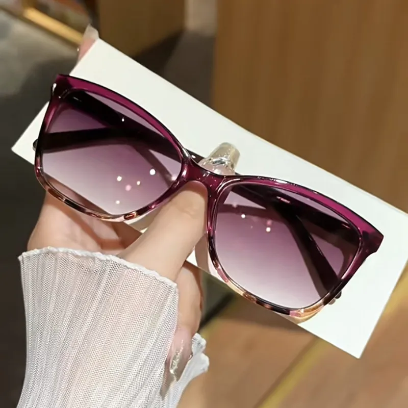 Oversized Reading Sunglasses For Women Men 2023 New Fashion Elegant Presbyopia Farsighted Eyeglasses With +1.0 1.5 2.0 2.5 3.0 4