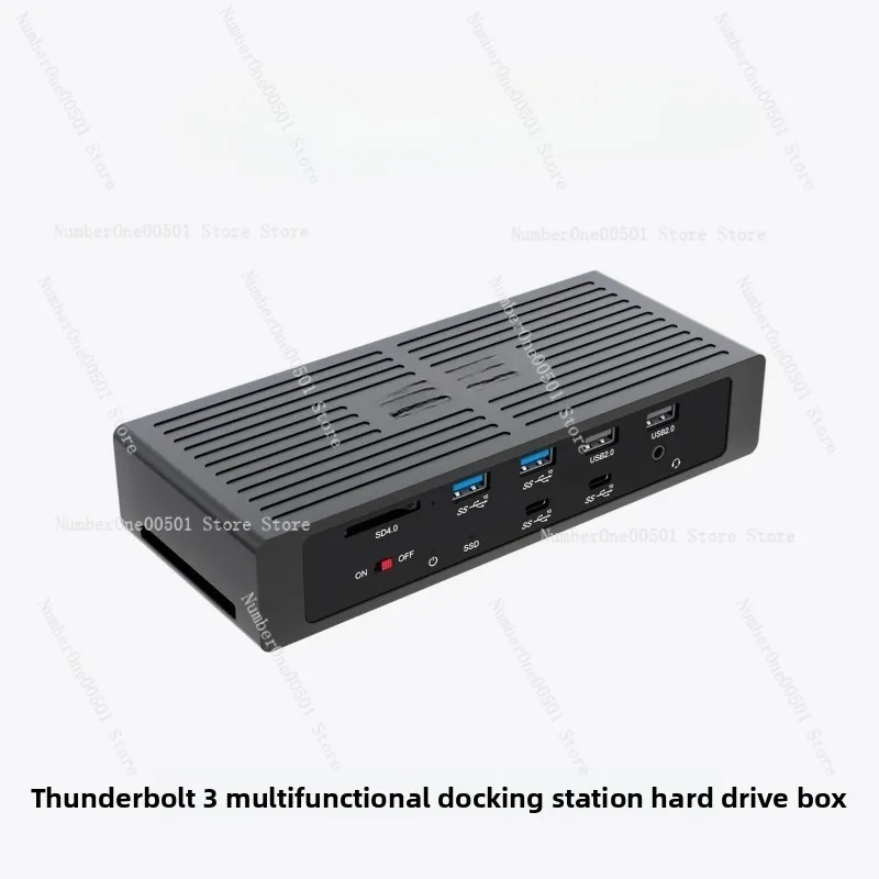 

Док-станция Thunderbolt 3 4 5 с двумя портами DisplayLink HDMI 2.1 4K 144 Гц для ноутбуков и ПК