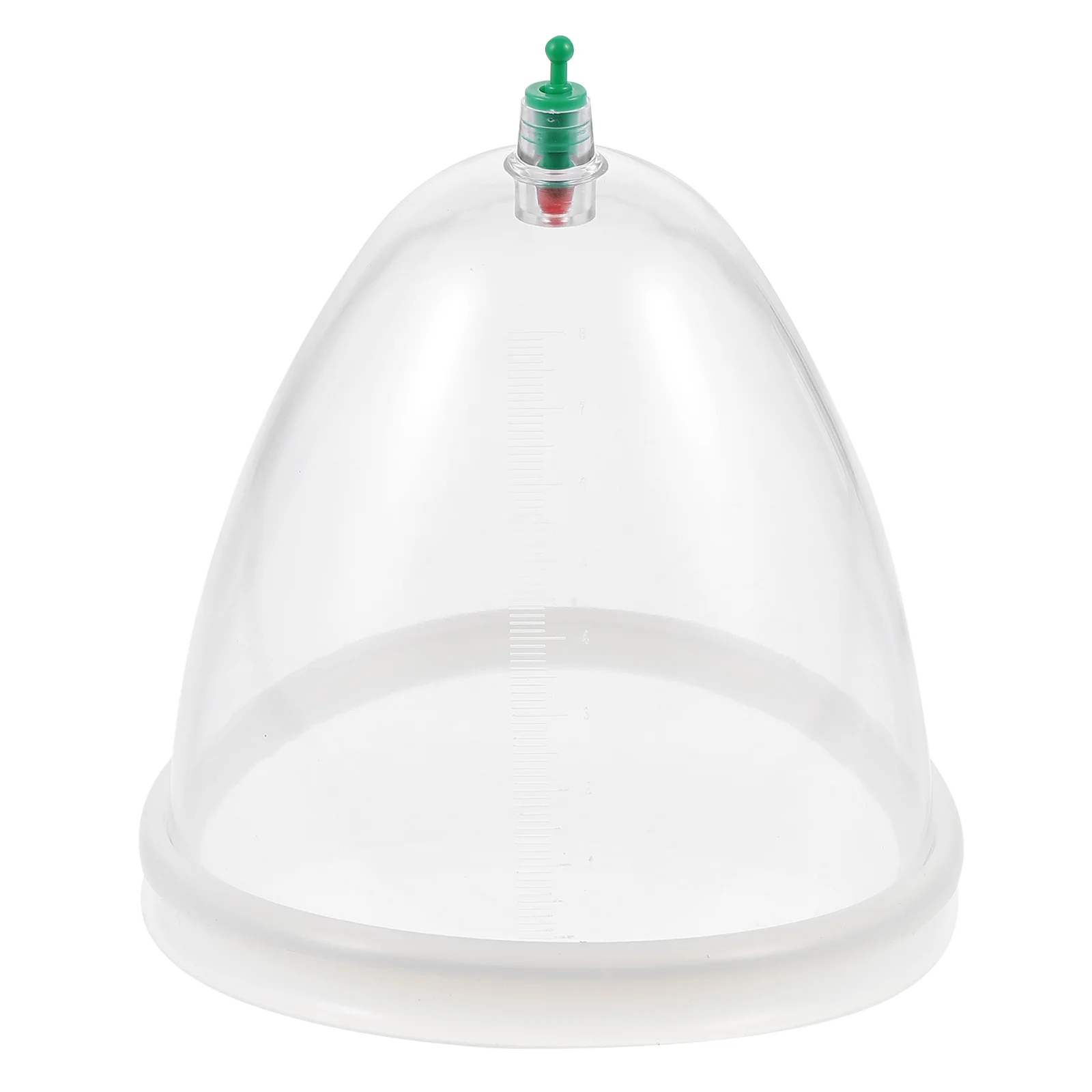 Dry Cupping Facial Tools Therapy Device Massage White Plastic Negative Pressure